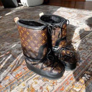 Louis Vuitton moon boots